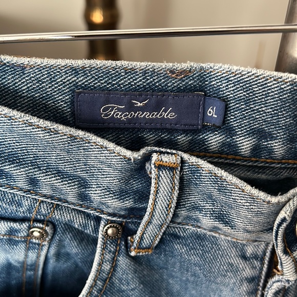 VINTAGE French Faconnable Jeans 6L Made in France - Picture 3 of 14